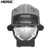 HERGC B8 Bi Led Projector Single Laser 3Inch 6+1Chips 6500K 9000Lux12-14V High Beam 75W Bi Lenses