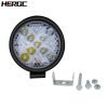 HERGC 4 Inch 27W Round Car Accessories Auto Lighting Systems Led Car Working Light Dual Two Colors Led Light