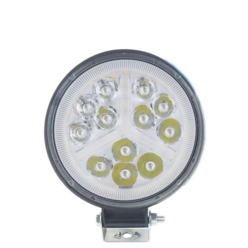 HERGC High Quality LED Light Round 36w Round Strobe Bulb 3030 Chip LED Work Light Bar for Benz