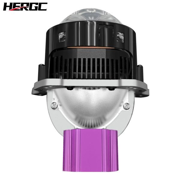 HERGC B2 Bi-Led Projector Lens 75W Headlight Automotive Double Laser Bi Led Projector Lens