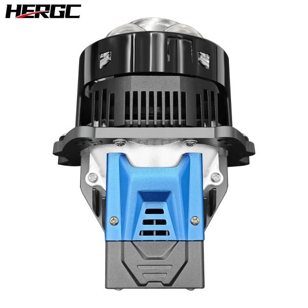 HERGC S2 Two Reflectors Bi-Led Projector Lens 75W Headlight Automotive Double Laser Bi Led Projector Lens