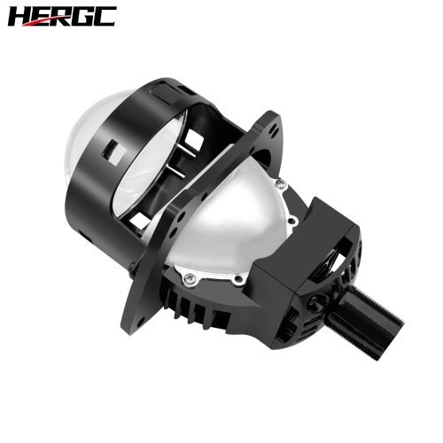HERGC S5 3Inch Double Cup Bi Led Lens Projector 6+3Chips Led 9000Lux High Beam 60W 12V Projector