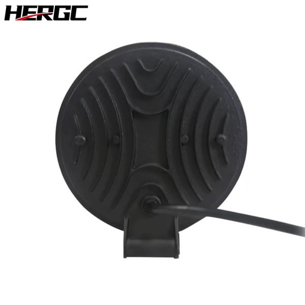 HERGC 4'' 132W 3030Chips Car Round LED Work Light with Aperture Flashing Off-road Spotlight