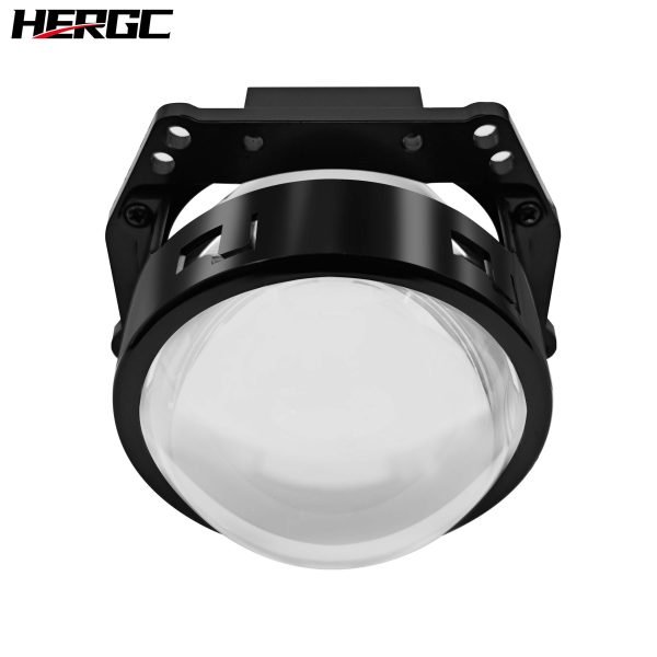 HERGC B6 3Inch 6 Chips Led Bi Led Projector Single Lamp Cup 50W 9000Lux Bi Lens