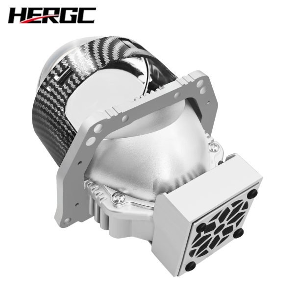 HERGC B7 Dual Laser 9+1Chips Bi led Lens Projector High Beam 100W 9000Lux Lenses
