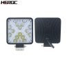 HERGC 48W White+Yellow Flash Double Color LED Light Work Flood for Off Road SUV Tractor ATV 3030SMD for Truck