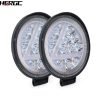 HERGC Two-color 36W Round Large Field of View Car Light, Suitable for Off-road Truck SUV Side Spotlight LED Headlight Work Light Lighting