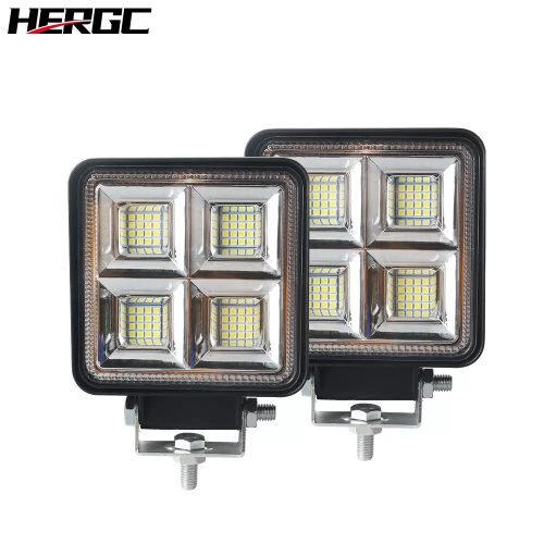 HERGC New 192W High Brightness Square 4Inch 64Led Chips Car Work Light Truck SUV Light