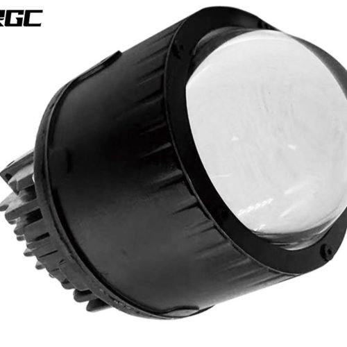 HERGC FS3 3inch Bi Led Fog Lens White/Yellow Low/High Beam 3000k/4800K/6000K/6500K 45W 4600Lux Fog Light