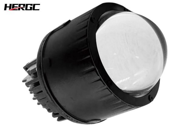 HERGC FS3 3inch Bi Led Fog Lens White/Yellow Low/High Beam 3000k/4800K/6000K/6500K 45W 4600Lux Fog Light