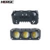 HERGC 3Led 20W Car Led Work Light 3000K-6500K White And Yellow Tow Color Led Lamp10-50V DC Motorcycle Truck