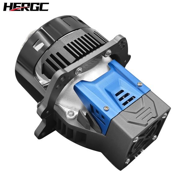 HERGC S2 Two Reflectors Bi-Led Projector Lens 75W Headlight Automotive Double Laser Bi Led Projector Lens