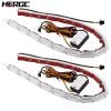 HERGC L3 Flexible Crystal Angel Tears Led Strip Light With Dual Color White DrI Amber Turn Signal Flowing Light Car Auto Front Headlamp