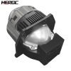 HERGC B8 Bi Led Projector Single Laser 3Inch 6+1Chips 6500K 9000Lux12-14V High Beam 75W Bi Lenses