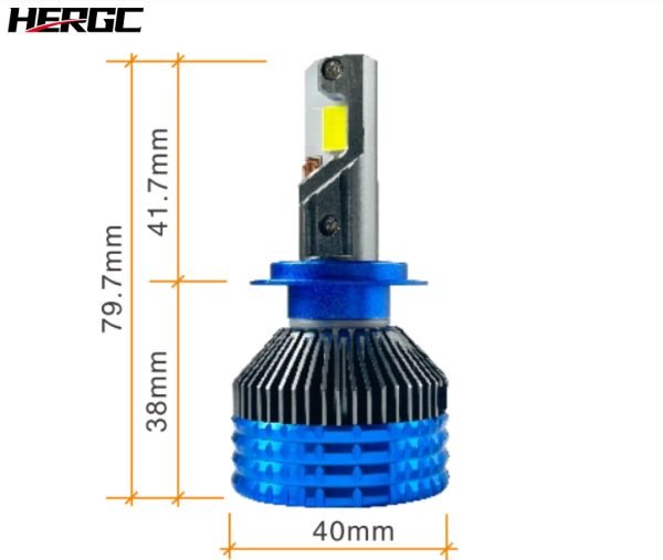 HERGC V1 Big Power 360W H1/H3/H4/H7/H11/9005/9006/9012 LED Headlight Bulb Auto Headlight Bulbs Car Lighting System H4 Car LED Headlight