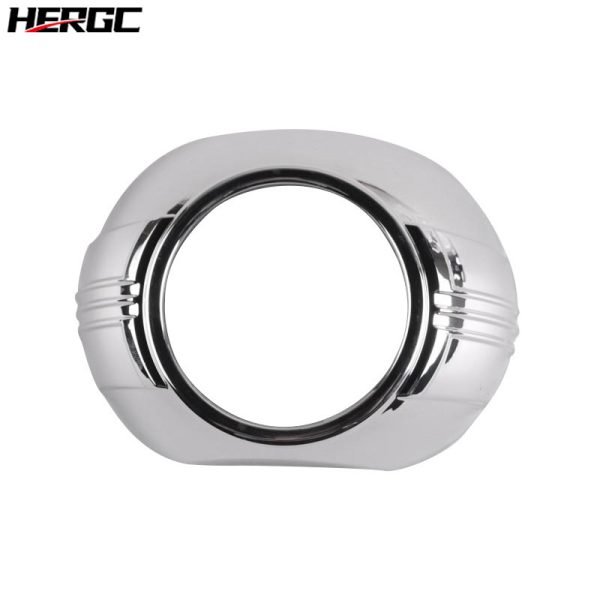HERGC Bi Led Projector 2.5'' Or 3'' Auto Headlight Shroud Bixenon Mask Car Light Accessories