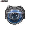 HERGC S6 Double Laser Cup 3Inch Bi Led Projector Lens 6+3Chips High Beam 75W 7300Lux Lenses