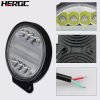 HERGC Car Led Work Light 4 Inch 72W Led Bar Spot Flood 4x4 4WD Truck Trailer Offroad Led Light Bars 12V 24V