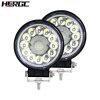 HERGC 99W Round Work Light 4Inch Led Car Fog Light White Waterproof 68 Truck SUV 10-50V DC