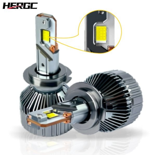 HERGC T1 Big Power 280W H1/H3/H4/H7/H11/9005/9006/9012 LED Headlight Bulb Auto Headlight Bulbs Car Lighting System Car LED Headlight
