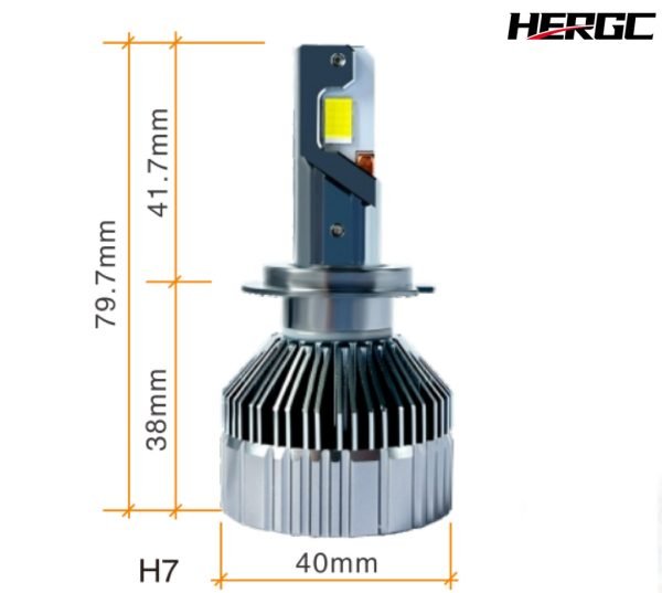 HERGC T1 Big Power 280W H1/H3/H4/H7/H11/9005/9006/9012 LED Headlight Bulb Auto Headlight Bulbs Car Lighting System Car LED Headlight