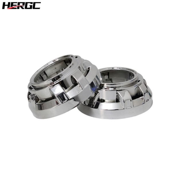 HERGC Bi Led Projector 2.5'' Or 3'' Auto Headlight Shroud Bixenon Mask Car Light Accessories