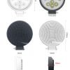 HERGC High Quality LED Light Round 36w Round Strobe Bulb 3030 Chip LED Work Light Bar for Benz