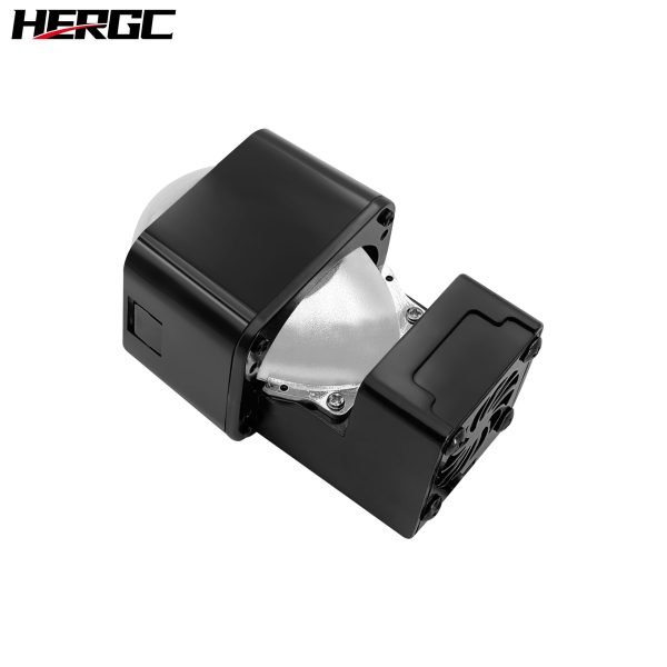 HERGC S4 1.5Inch Bi Led Matrix Projector Double Light High Beam 50W 4800Lux 6500k Matrix Lenses