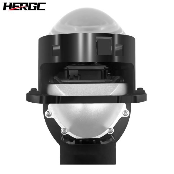 HERGC S5 3Inch Double Cup Bi Led Lens Projector 6+3Chips Led 9000Lux High Beam 60W 12V Projector