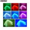 HERGC L3 Flexible Crystal Angel Tears Led Strip Light With Dual Color White DrI Amber Turn Signal Flowing Light Car Auto Front Headlamp