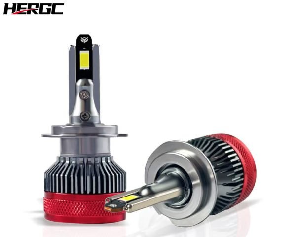 HERGC D1 110W H1/H3/H4/H7/H11/9005/9006/9012 LED Headlight Bulb Auto Headlight Bulbs Car Lighting System 12V/24V Car LED Headlight