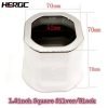 HERGC Bi Led Matrix Lens Projector 1.5Inch 1.8Inch Black Or Silver Auto Headlight Shroud Bixenon Mask Car Light Accessories