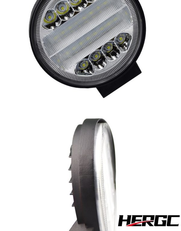 HERGC Car Led Work Light 4 Inch 72W Led Bar Spot Flood 4x4 4WD Truck Trailer Offroad Led Light Bars 12V 24V