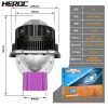 HERGC B2 Bi-Led Projector Lens 75W Headlight Automotive Double Laser Bi Led Projector Lens