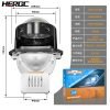 HERGC S1.2 Two Reflectors Bi-Led Projector Lens 65W Headlight