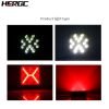 HERGC 48W White+Yellow Flash Double Color LED Light Work Flood for Off Road SUV Tractor ATV 3030SMD for Truck