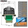 HERGC B1 Bi-Led Projector Lens 75W Headlight Automotive Triple Laser Bi Led Projector Lens