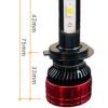 HERGC D2 65W H1/H3/H4/H7/H11/9005/9006/9012 LED Headlight Bulb Auto Headlight Bulbs Car Lighting System 12V/24V Car LED Headlight