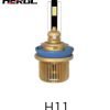 HERGC D4 65W H1/H7/H11/9005/9006/9012 LED Headlight Bulb Auto Headlight Bulbs Car Lighting System Car LED Headlight