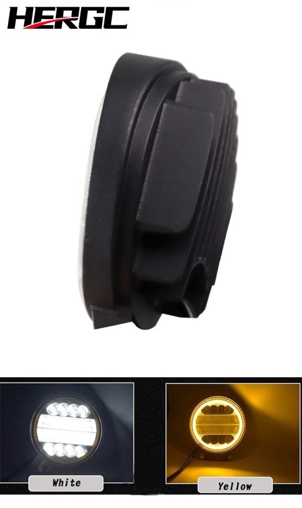 HERGC Car Led Work Light 4 Inch 72W Led Bar Spot Flood 4x4 4WD Truck Trailer Offroad Led Light Bars 12V 24V