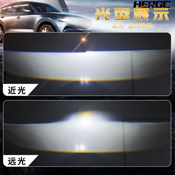 HERGC S1.1 Two Reflectors Bi-Led Projector Lens 65W Headlight