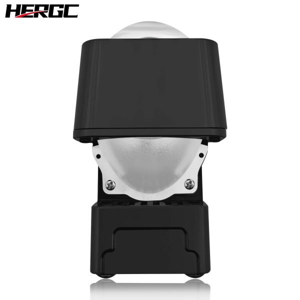 HERGC S4 1.5Inch Bi Led Matrix Projector Double Light High Beam 50W 4800Lux 6500k Matrix Lenses