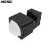 HERGC S4 1.5Inch Bi Led Matrix Projector Double Light High Beam 50W 4800Lux 6500k Matrix Lenses