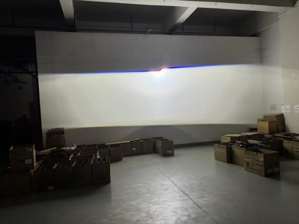 HERGC B7 Dual Laser 9+1Chips Bi led Lens Projector High Beam 100W 9000Lux Lenses