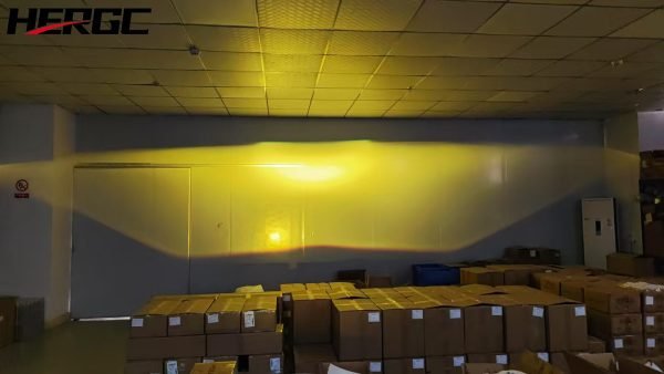 HERGC FS1 Tri colors 3Inch Bi Led Fog Lamp Projector Lens 43W/53W