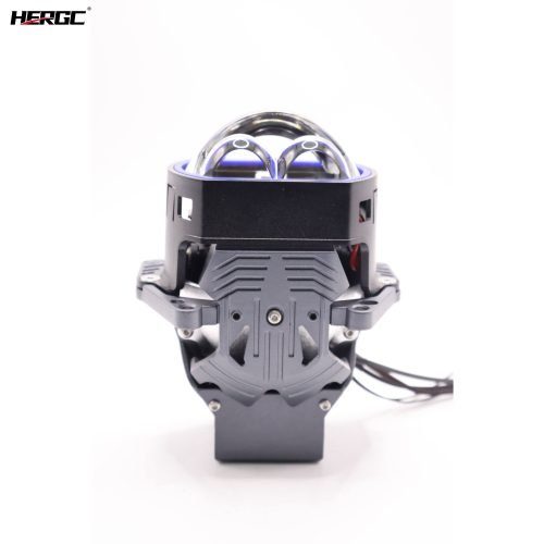 S15 Square Dual Laser  75W Bi Led Projector 6500K Headlight